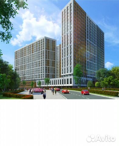1-к квартира, 41.2 м², 2/24 эт. 1-к квартира, 41.2 м², 2/24 эт.