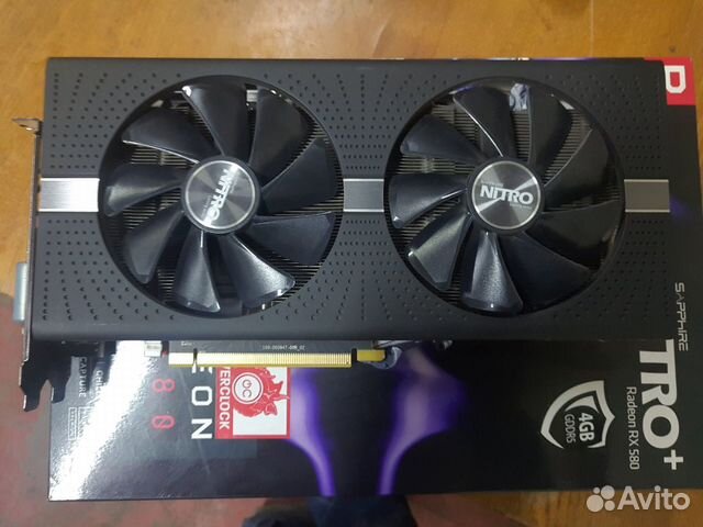 Видеокарта Sapphire Nitro RX 580 Видеокарта Sapphire Nitro RX 580