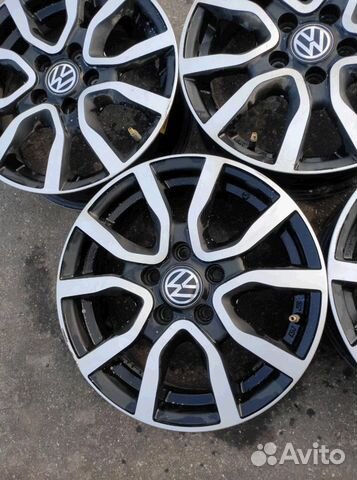 Диски бу литые R14 N на VW Polo