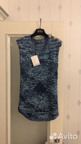 Новый вязаный топ balmain
