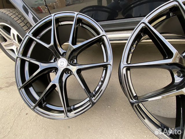 R20 HRE черный глянец 5-112 для Audi Q5