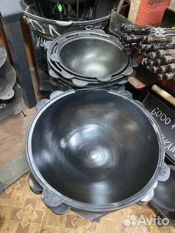 Казаны Чугунные Узбекистан г. Наманган (оригинал)