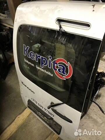 Дверь багажника левая renault kangoo 2