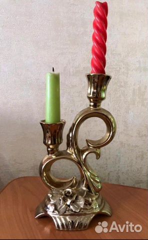 Подсвечник из фарфора