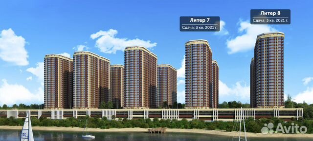 2-к квартира, 58.3 м², 11/26 эт.