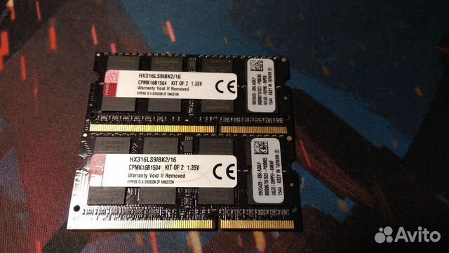 Оперативная память HyperX Impact HX316LS9IBK Оперативная память HyperX Impact HX316LS9IBK