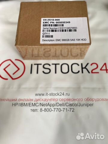 Новые жёсткие диски EMC 005050349 900GB 10K SAS Новые жёсткие диски EMC 005050349 900GB 10K SAS