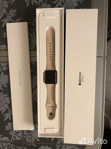 Смарт-часы Apple Watch S3 38mm Gold Смарт-часы Apple Watch S3 38mm Gold