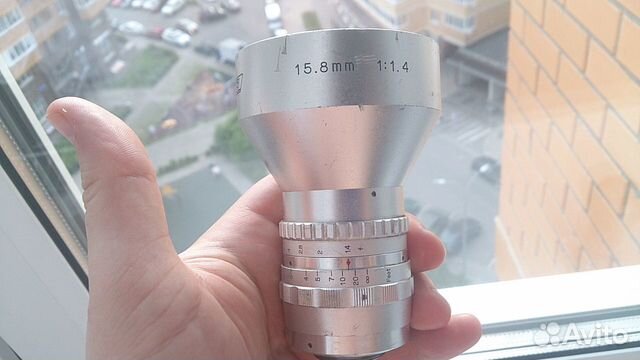 AlTel 15.8mm f/1.4 Digital Bolex bmpcc super-16
