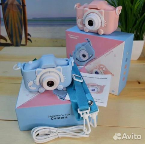Детский фотоаппарат Котик Детский фотоаппарат Котик
