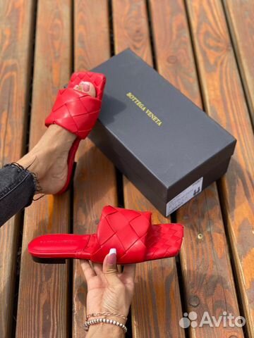 Кожаные шлепанцы Bottega Veneta Кожаные шлепанцы Bottega Veneta