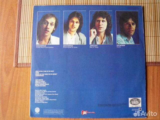 Виниловая пластинка Dire Straits 1979