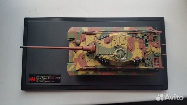 King Tiger 1944, Hobby Masters, 1/48, металл