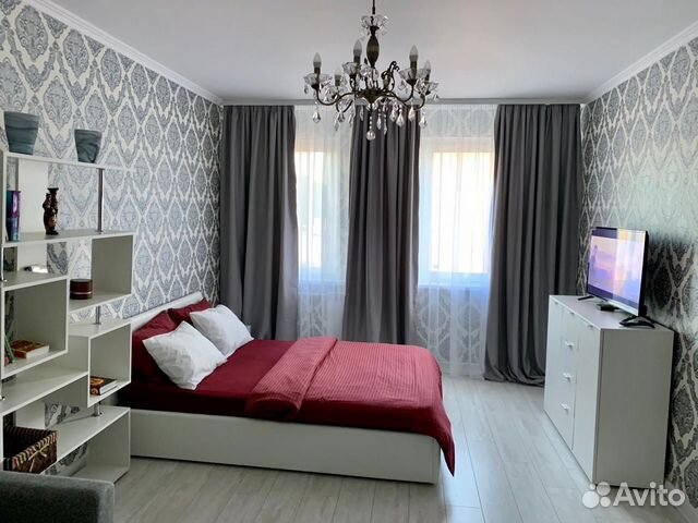 

1-к. квартира, 41 м², 2 кровати