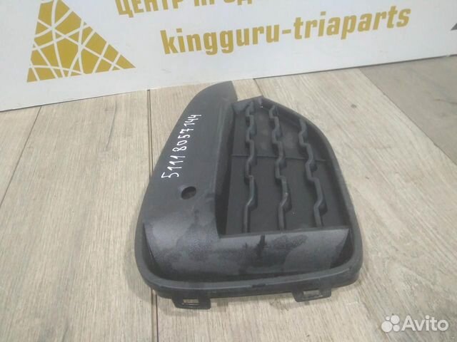 Решетка переднего бампера правая бу BMW X6 F16 M-P
