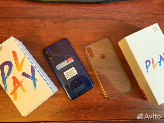 Xiaomi Mi Play Neptune Blue 4/64 гб Xiaomi Mi Play Neptune Blue 4/64 гб