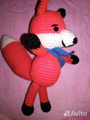 Лисенок игрушка Лисенок игрушка