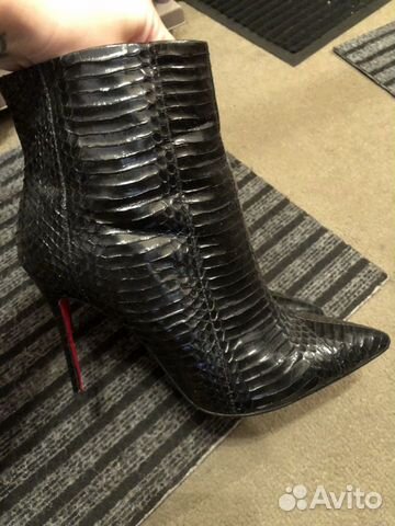 Ботильоны питон louboutin;ботильоны из питона б/у Ботильоны питон louboutin;ботильоны из питона б/у