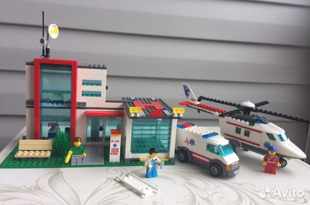 Lego City госпиталь серия 4429 Lego City госпиталь серия 4429