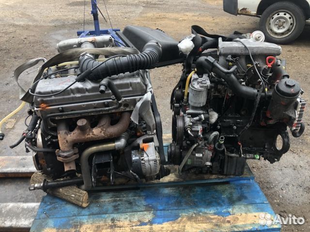 Двигатель 2.3D 2.3TD 601.942 601.970 Вито W638