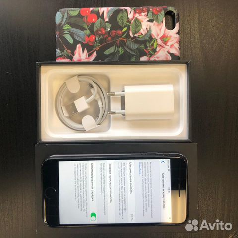 Смартфон Apple iPhone 7 128gb черный б/у оригинал Смартфон Apple iPhone 7 128gb черный б/у оригинал