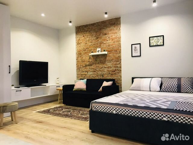 

Квартира-студия, 30 м², 2 кровати