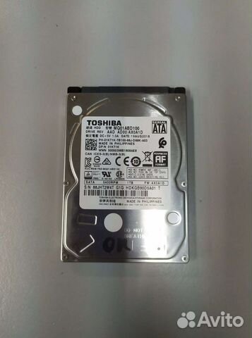 1Tb Toshiba (MQ01ABD100M) для ноутбука