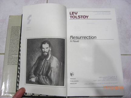L.Tolstoy Resurrection, толковый, орфогр. словари