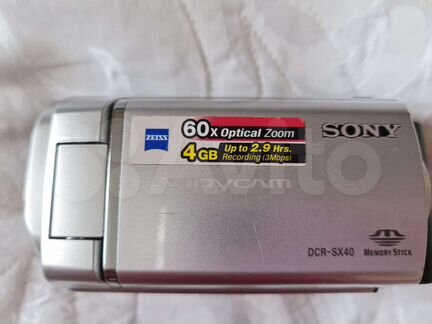 Камера Sony dcr-sx40