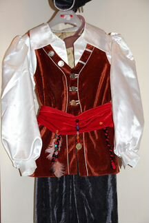 Новогодний костюм пирата, бонусом второй костюм ко