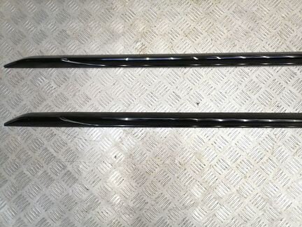 К-т накладок на пороги Audi A4 S-Line B9 рестайлин