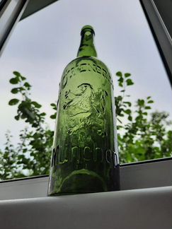 Антикварная бутылка Левенбрау кон.19 - начало 20 в