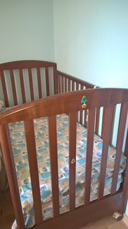 Детская кроватка Pali (Пали) Италия + матрас