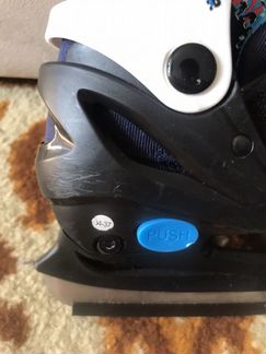 Коньки детские Nordway раздвижные р.34-37