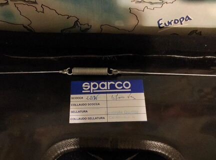 Ковш Sparco Corsa, FIA