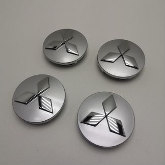 4шт Mitsubishi MR554097 комплект колпаков серебро