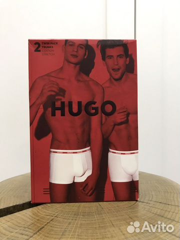 Трусы мужские Hugo, 2 шт, M, оригинал