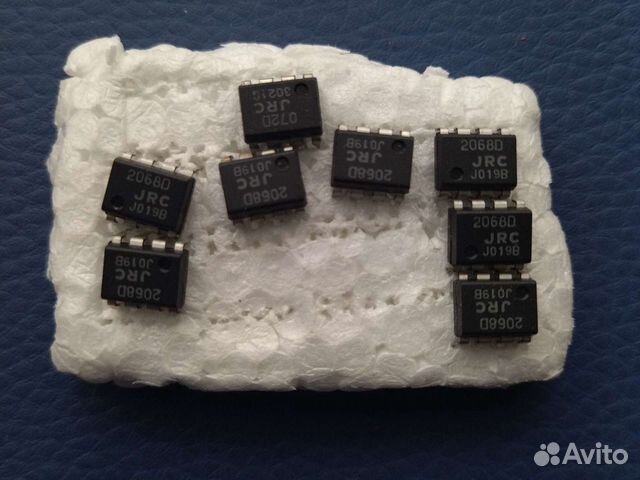 Микросхемы JRC 2068D купить в Москве | Электроника | Авито