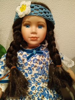 Фарфоровая кукла Веста