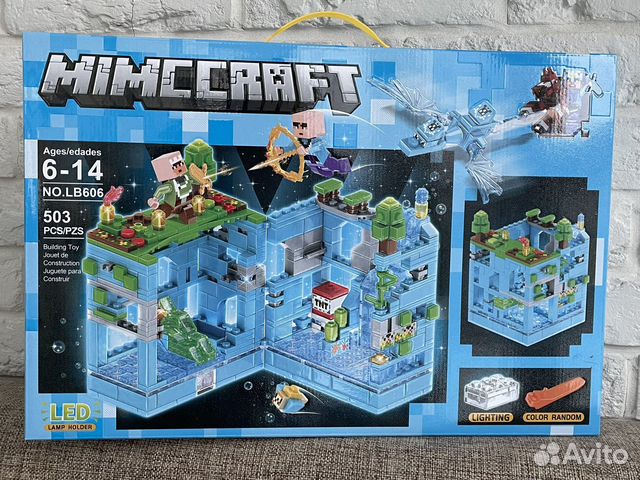 Конструктор Лего, аналог Lego Minectaft