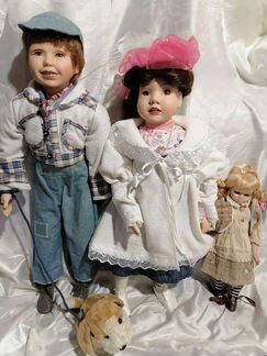 Кукла фарфоровая немецкая винтаж