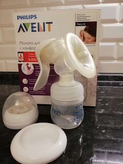 Молокоотсос avent ручной SCF330