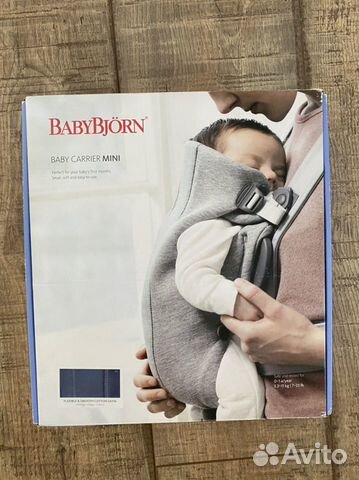 Рюкзак-кенгуру BabyBjorn Mini Cotton