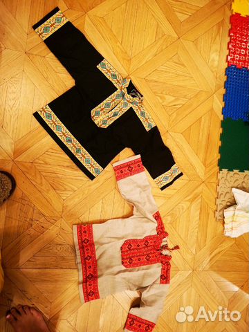 Детские рубашки в славянском стиле. косоворотка