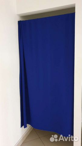 Штора для примерочной со штангой