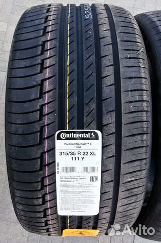 Continental ContiPremiumContact 6 315/35 R22 111Y
