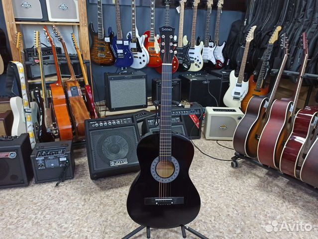 Акустическая гитара davinci DF-50A BK