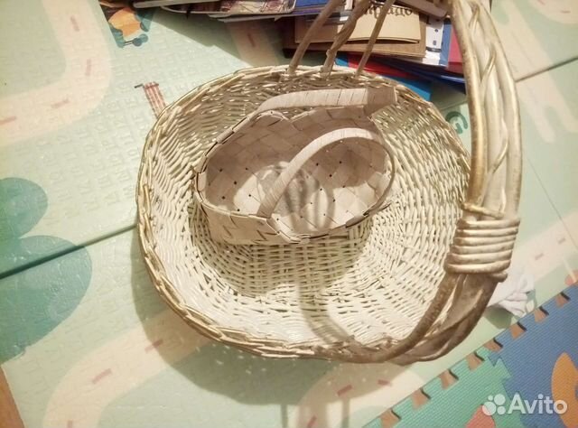 Корзина плетеная