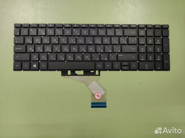 Клавиатура для ноутбука HP Pavilion 15-DA черная