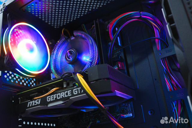 Игровой пк Intel Core i3-10100F + GTX 1660 Super